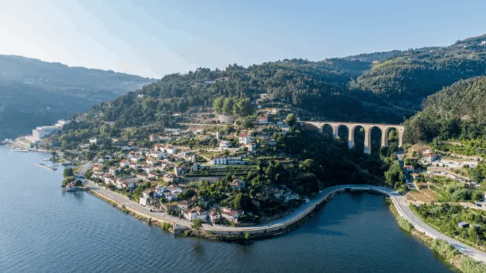 estrada nacional N222 from Régua to Pinhão
